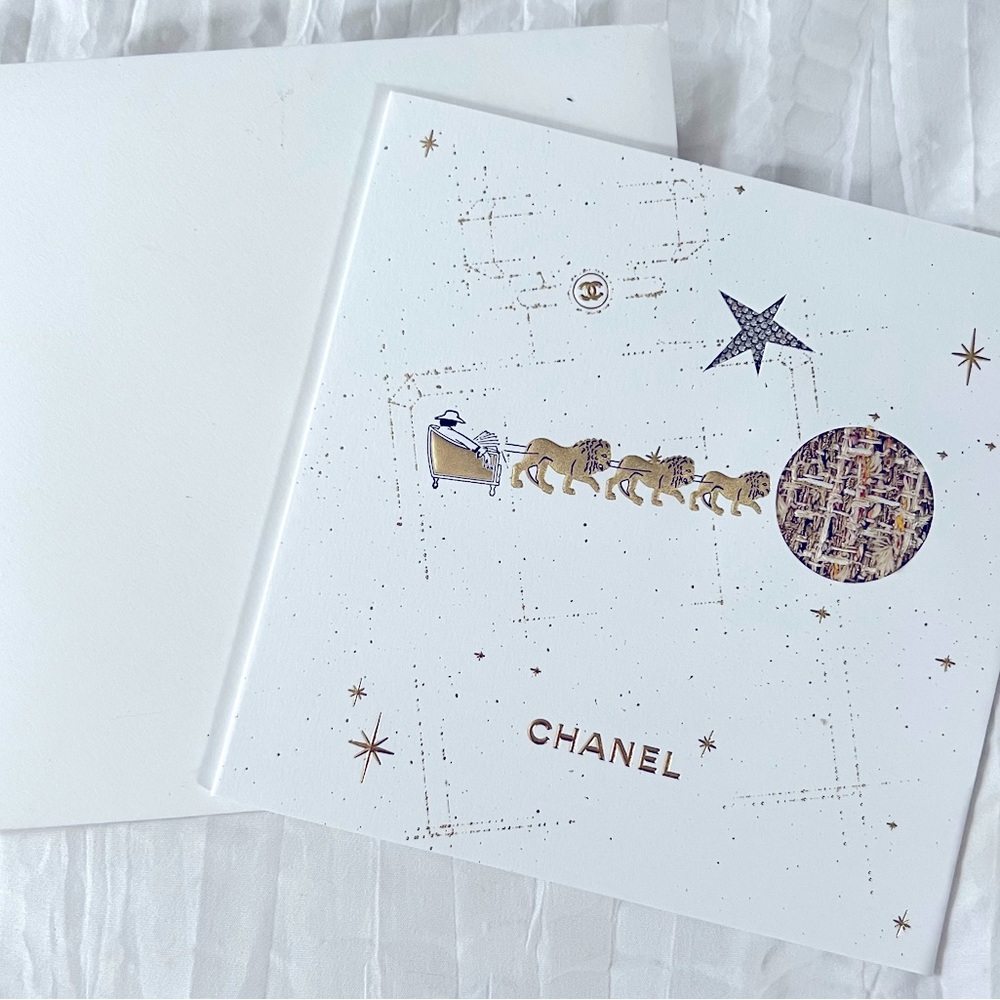 Chanel Christmas Card blank